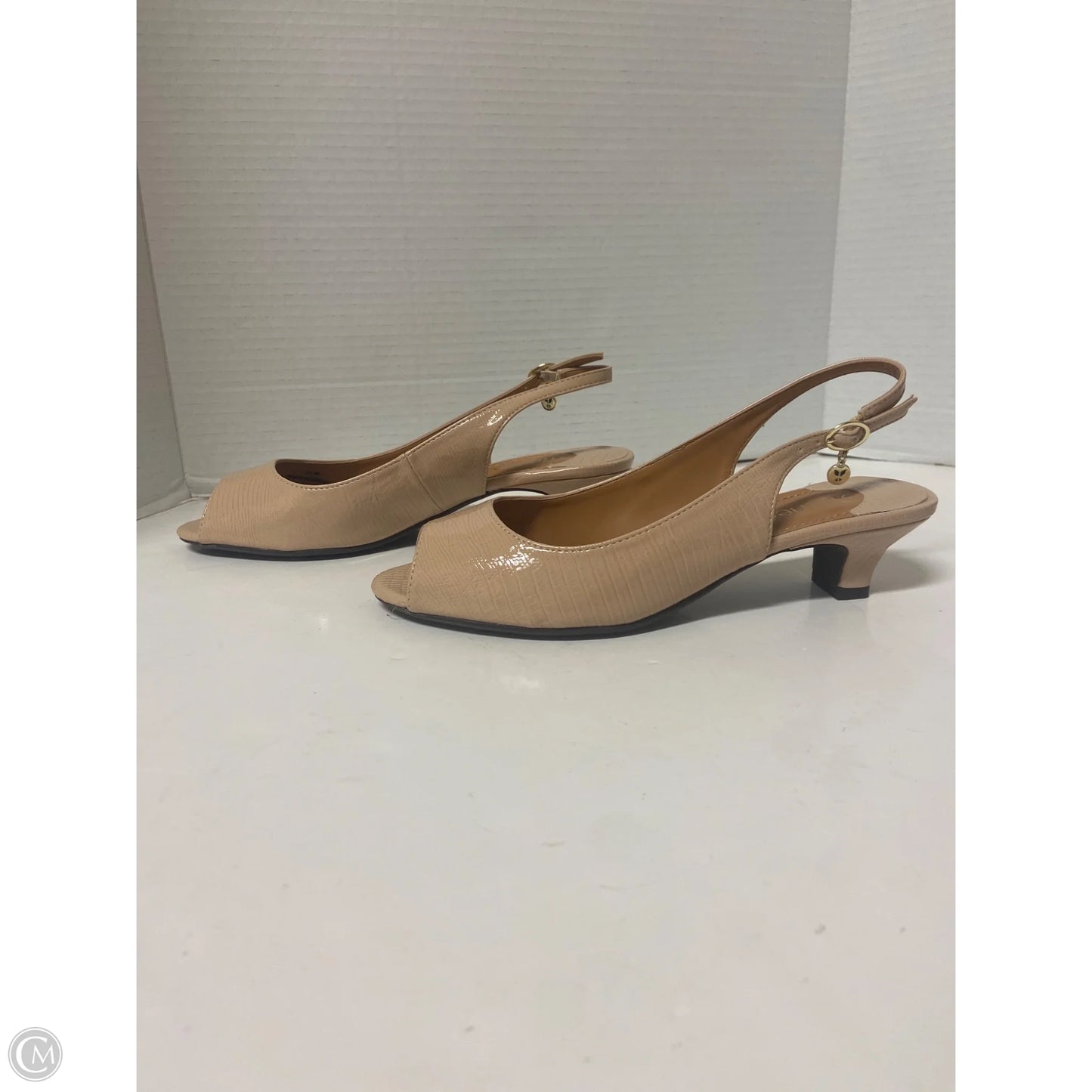 Shoes Heels Kitten By J Renee In Tan, Size: 8.5