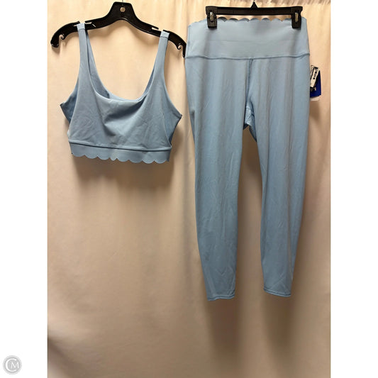 Athletic Pants 2pc By Joy Lab In Blue, Size: L