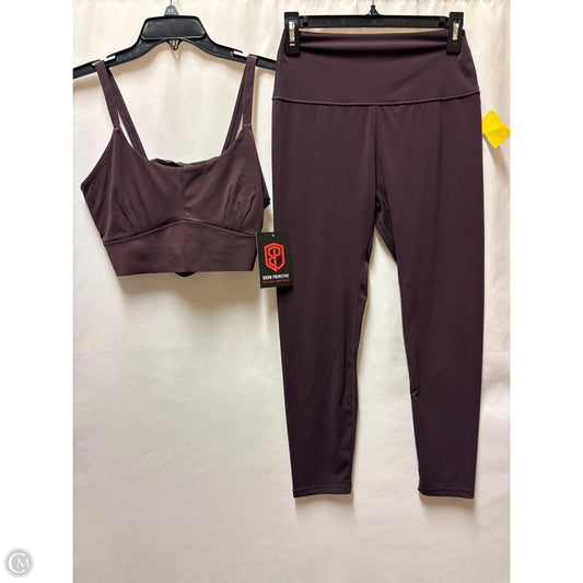 Athletic Pants 2pc By Clothes Mentor In Purple, Size: Xl