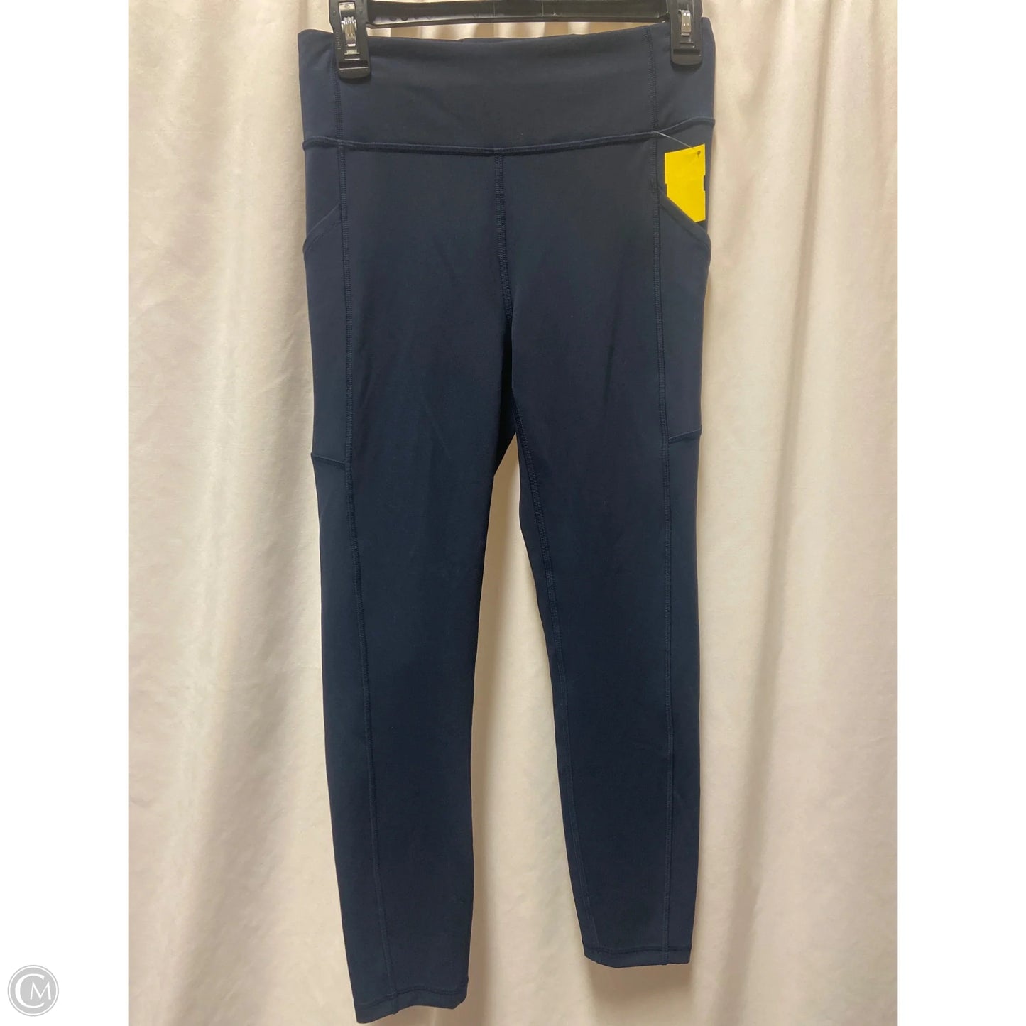Athletic Leggings By Lululemon In Navy, Size: 8