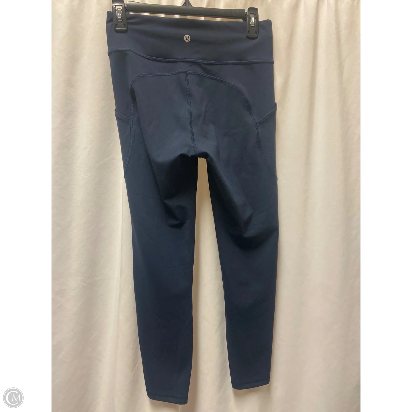 Athletic Leggings By Lululemon In Navy, Size: 8