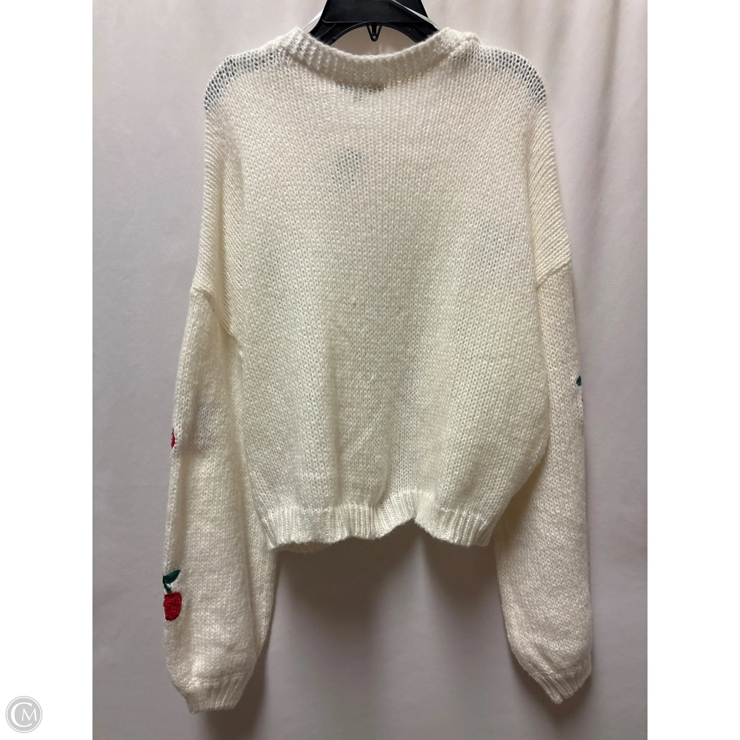 Cardigan By Love Tree In White, Size: L