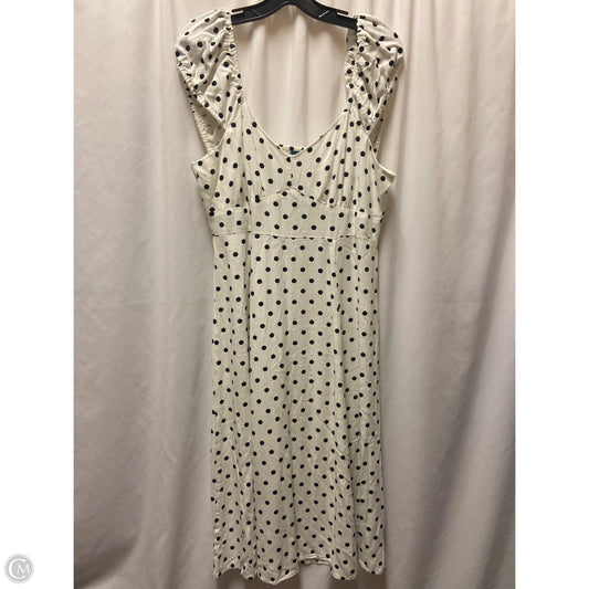 Dress Casual Maxi By Old Navy In Black & White, Size: L