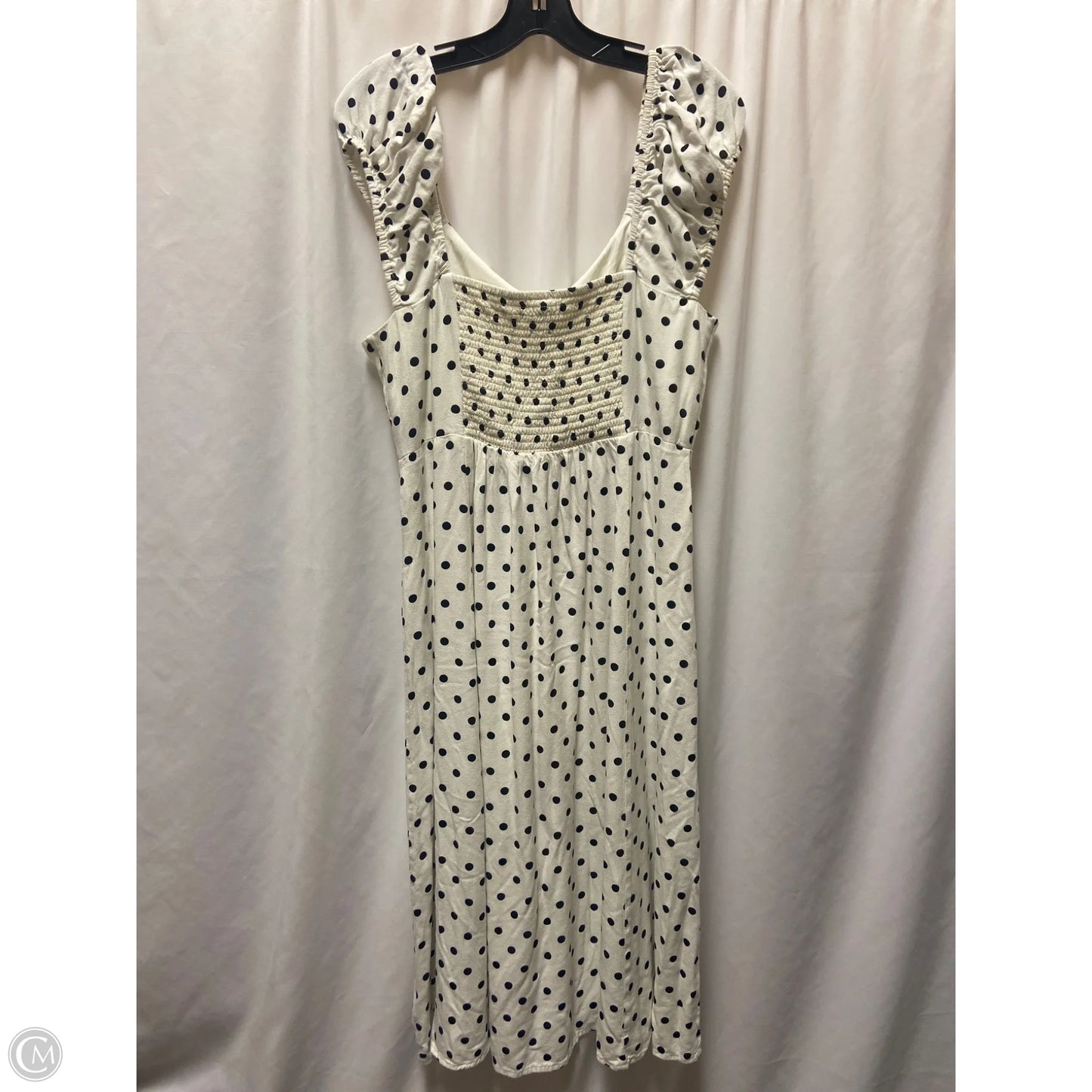 Dress Casual Maxi By Old Navy In Black & White, Size: L