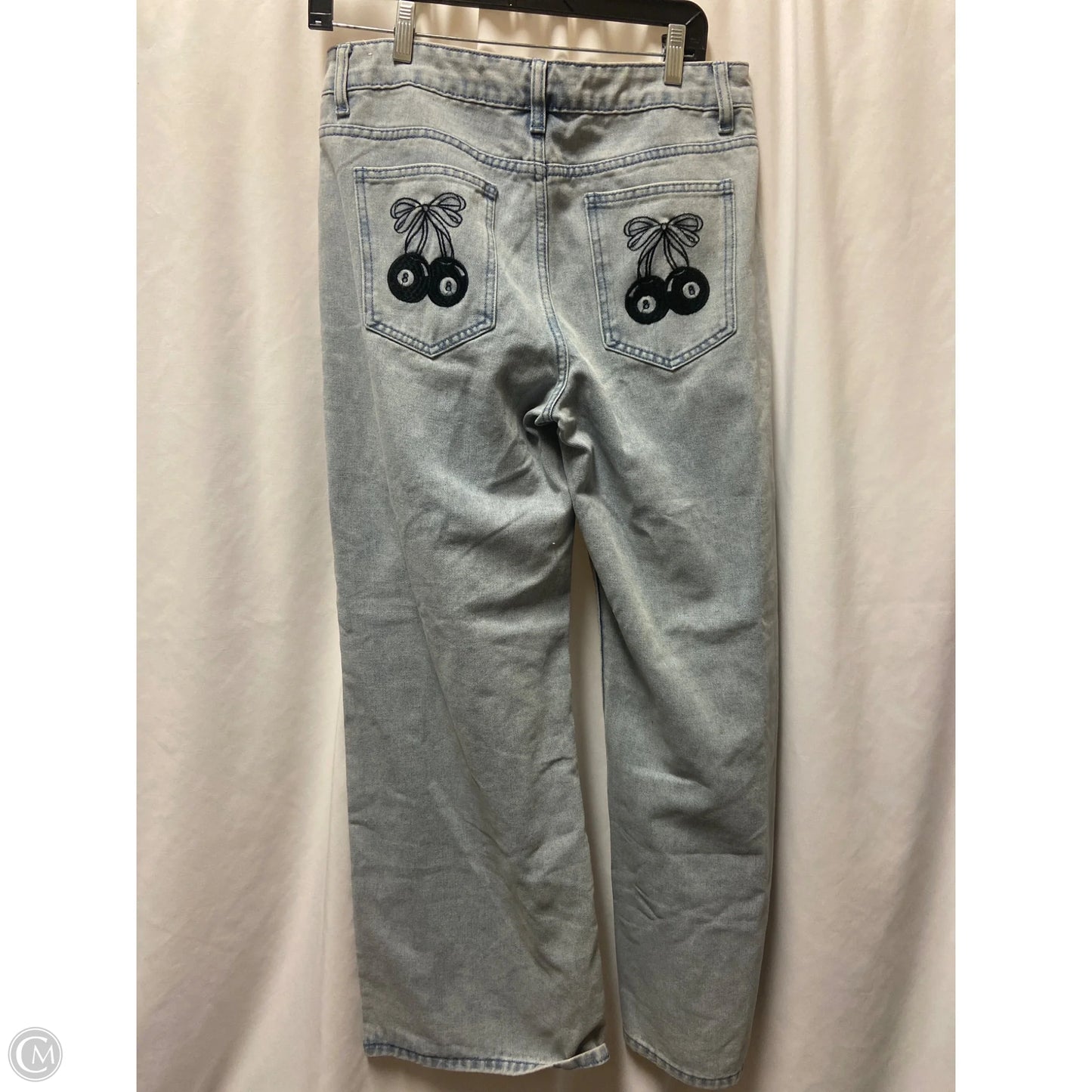 Jeans Straight By J For Justify In Blue Denim, Size: 8