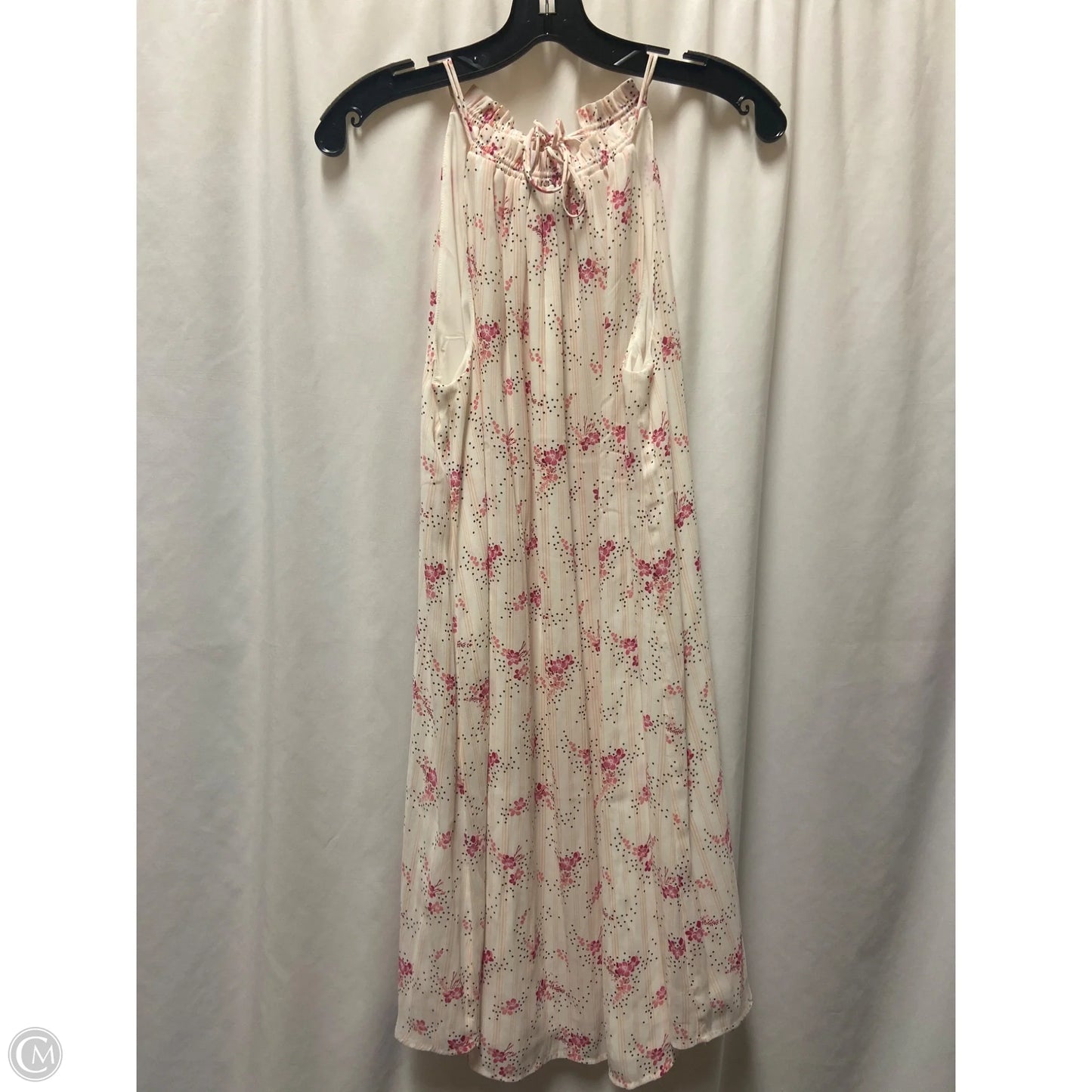 Dress Casual Midi By Loft In White, Size: M