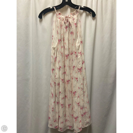 Dress Casual Midi By Loft In White, Size: M