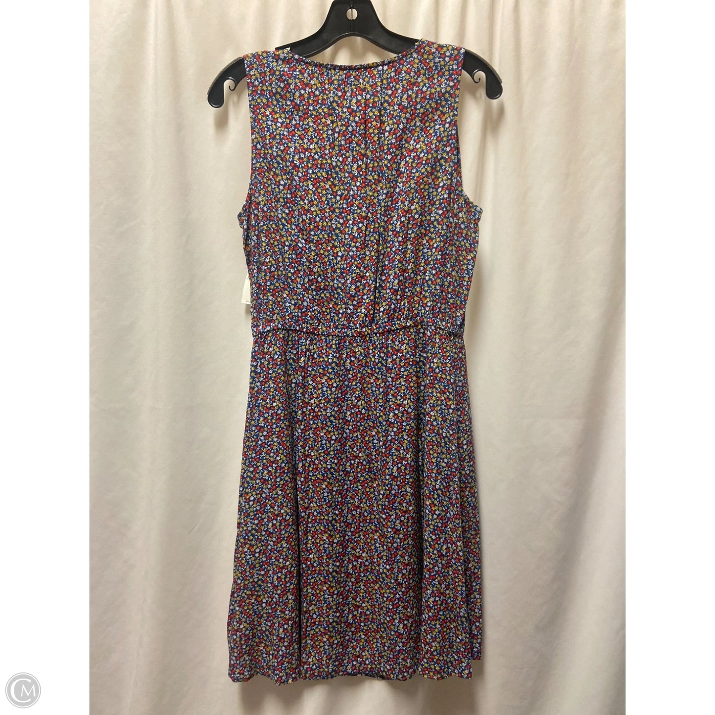 Dress Casual Midi By Old Navy In Floral Print, Size: M