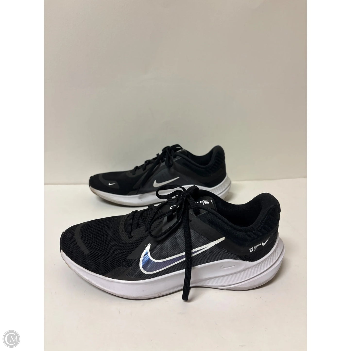 Shoes Athletic By Nike In Black & White, Size: 8
