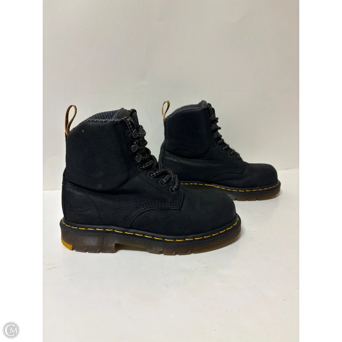 Boots Combat By Dr Martens In Black, Size: 6