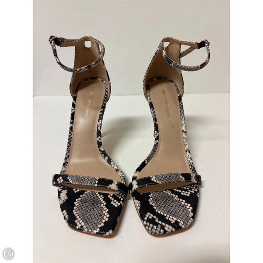 Shoes Designer By Stuart Weitzman In Animal Print, Size: 8