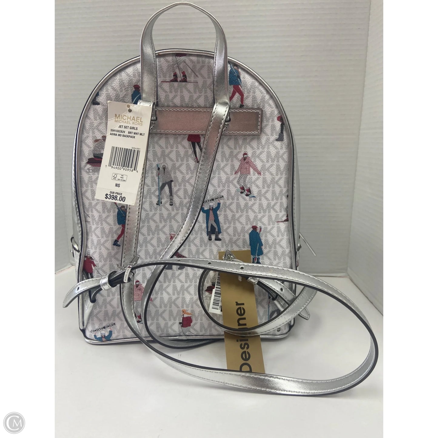Backpack Designer By Michael Kors, Size: Large