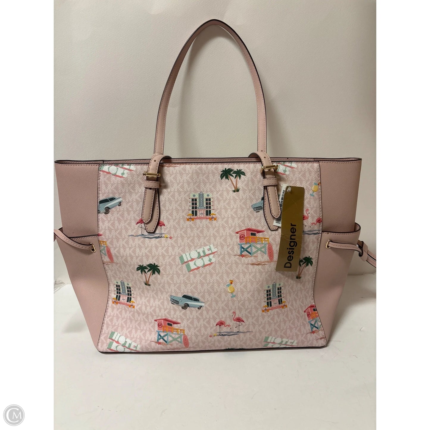 Handbag Designer By Michael Kors, Size: Large