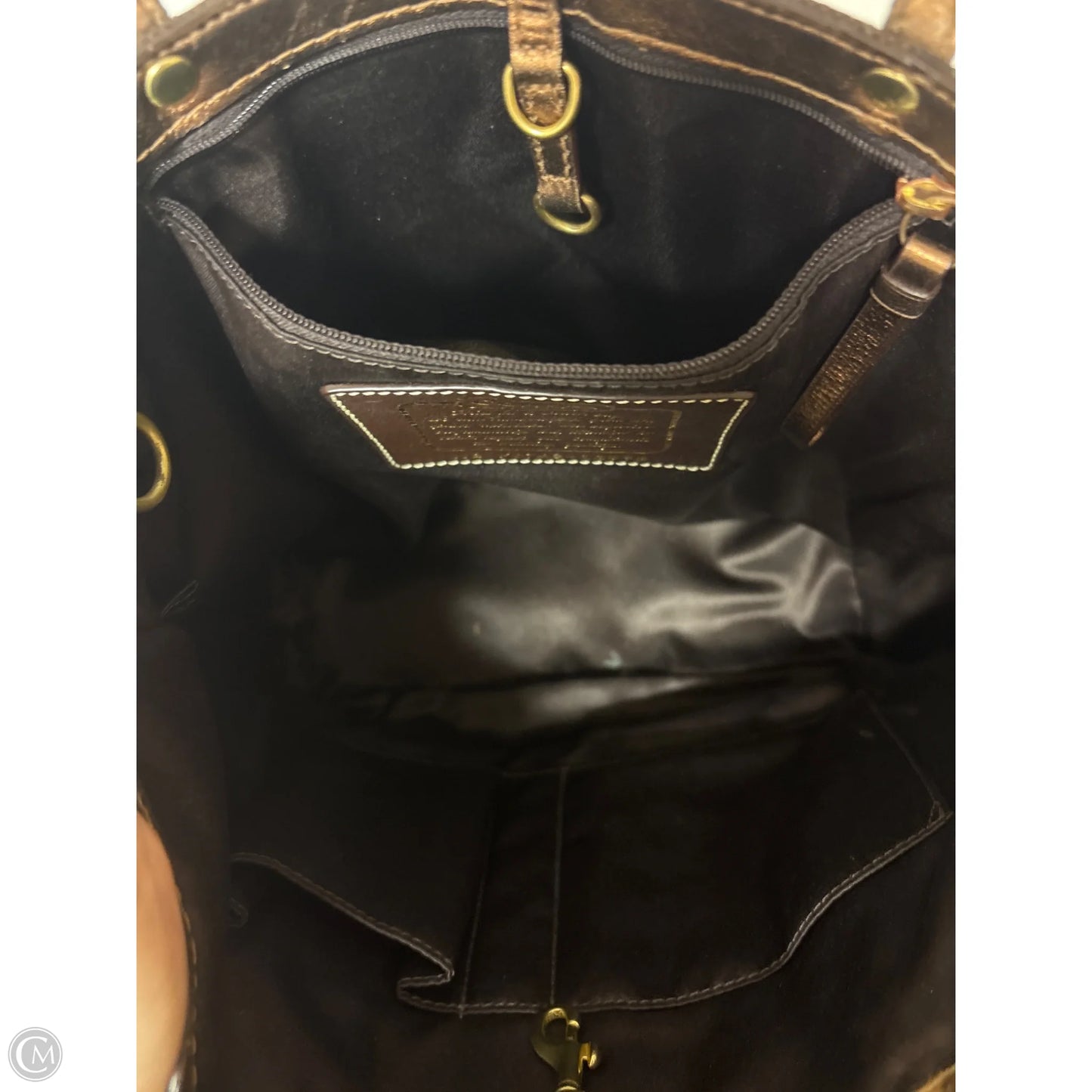 Handbag Designer By Coach, Size: Medium