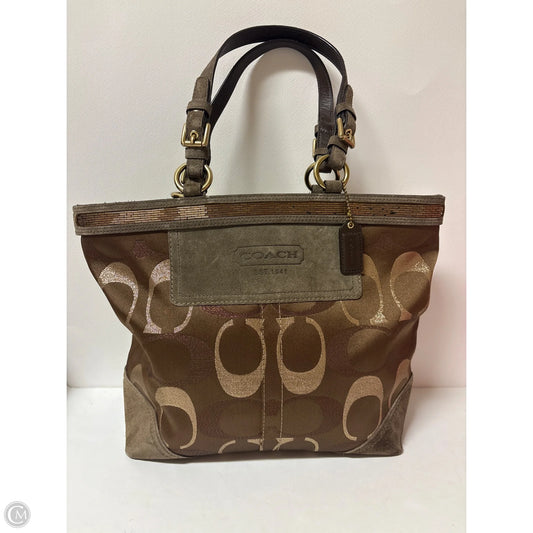 Handbag Designer By Coach, Size: Large