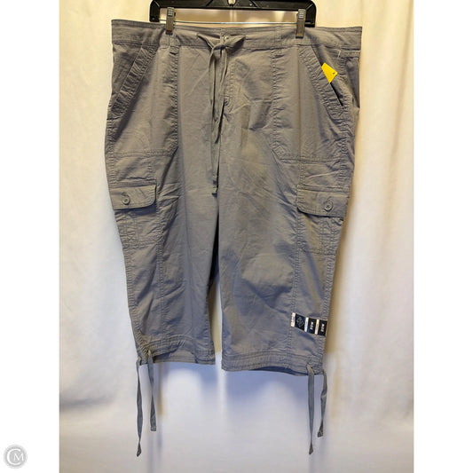 Capris By St Johns Bay In Grey, Size: 20