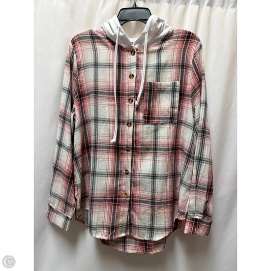 Top Long Sleeve By Clothes Mentor In Pink, Size: L