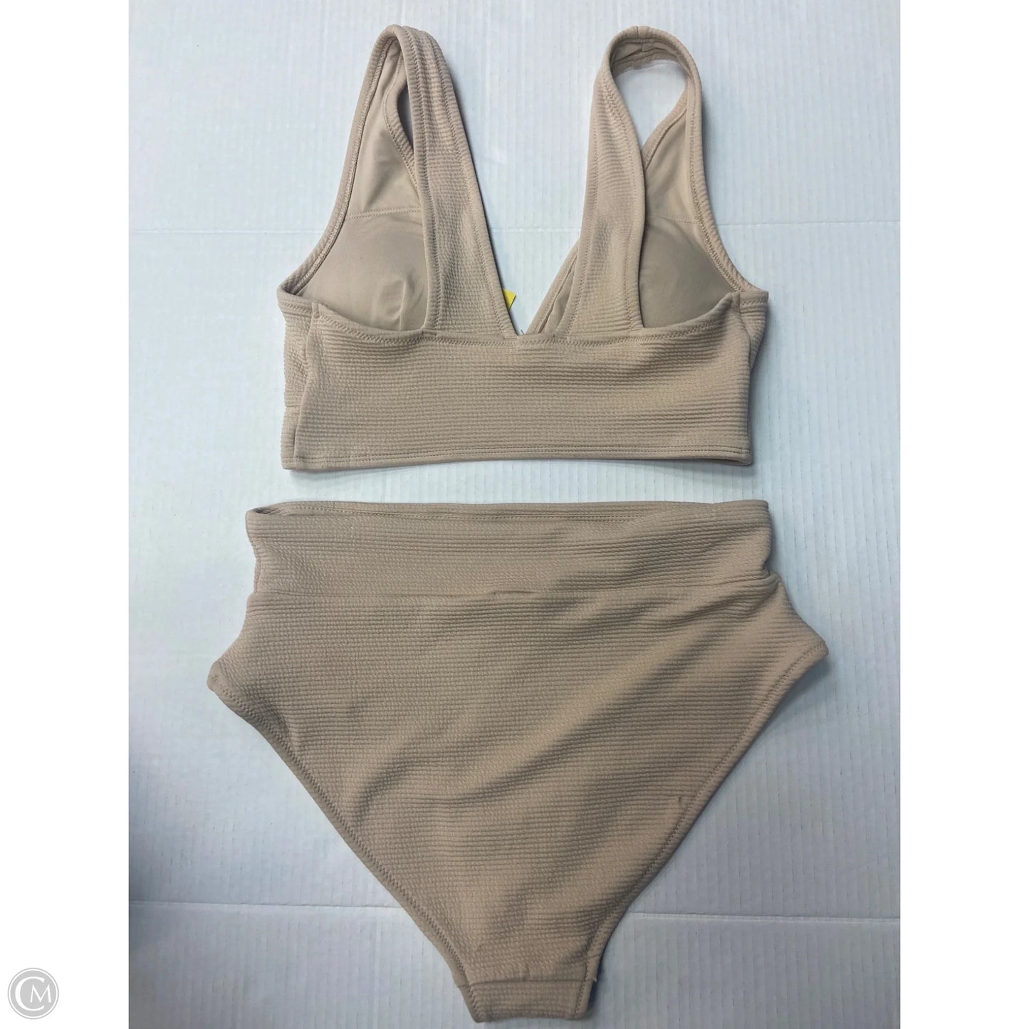 Swimsuit 2pc By Old Navy In Beige, Size: M