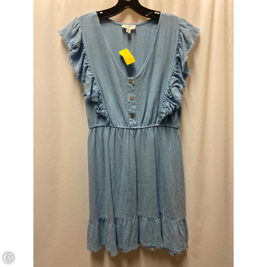 Dress Casual Short By Umgee In Blue, Size: M