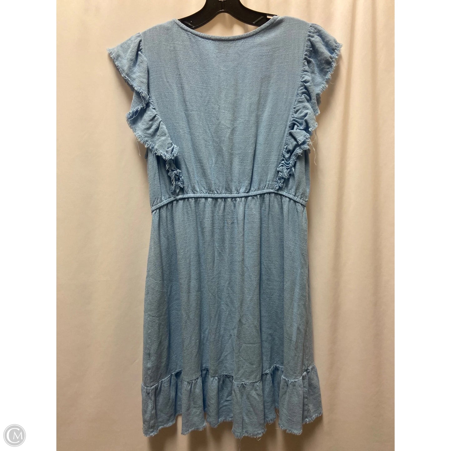 Dress Casual Short By Umgee In Blue, Size: M