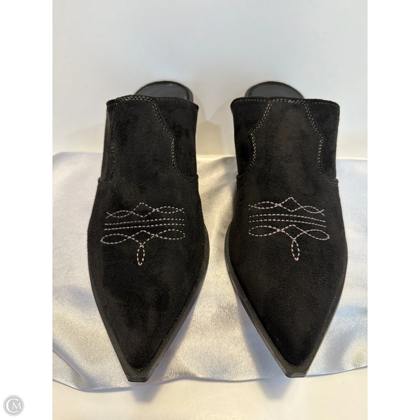 Shoes Heels Block By Chinese Laundry In Black, Size: 7.5