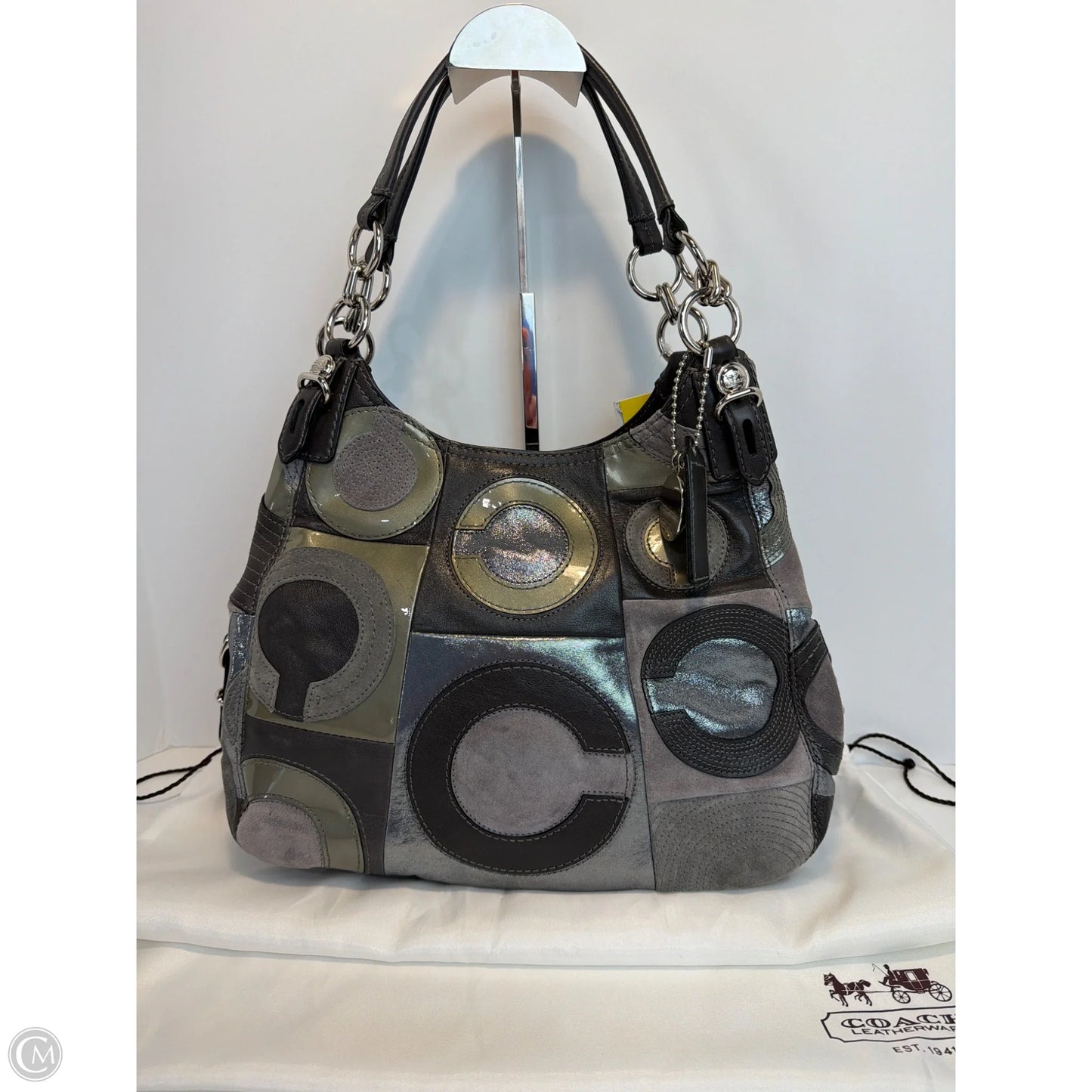 Handbag Designer By Coach, Size: Medium