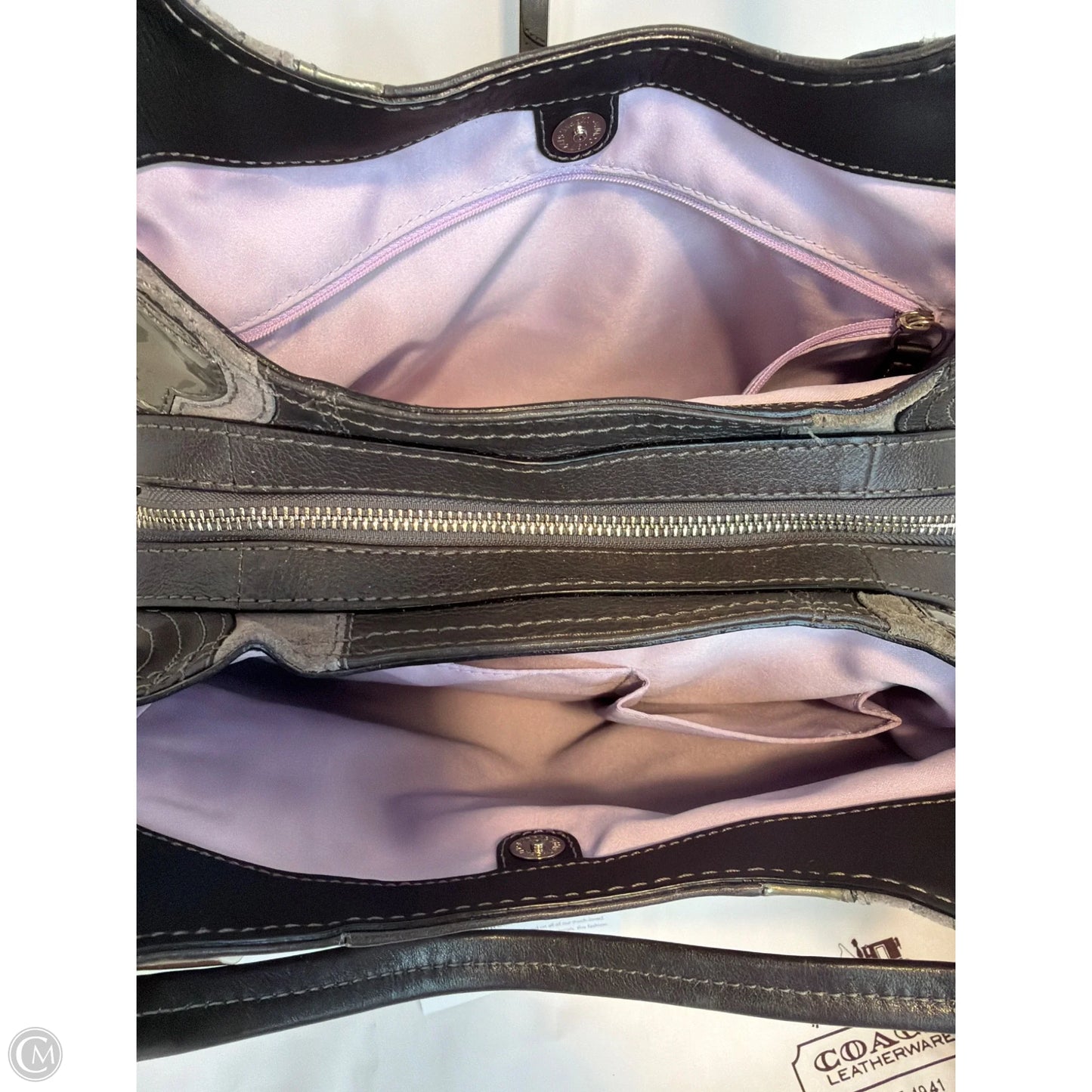Handbag Designer By Coach, Size: Medium