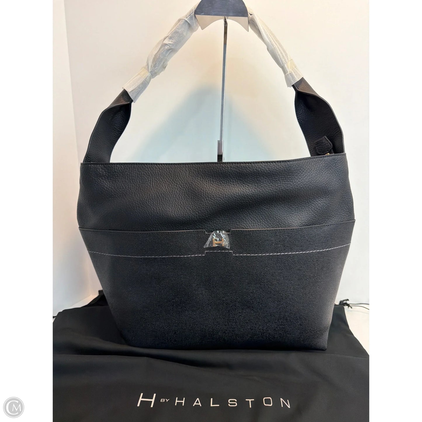 Handbag Designer By Halston, Size: Large