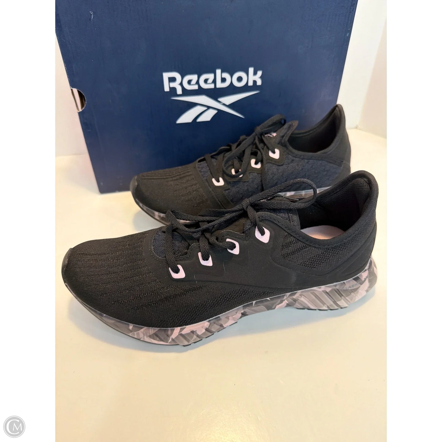 Shoes Athletic By Reebok In Black, Size: 8