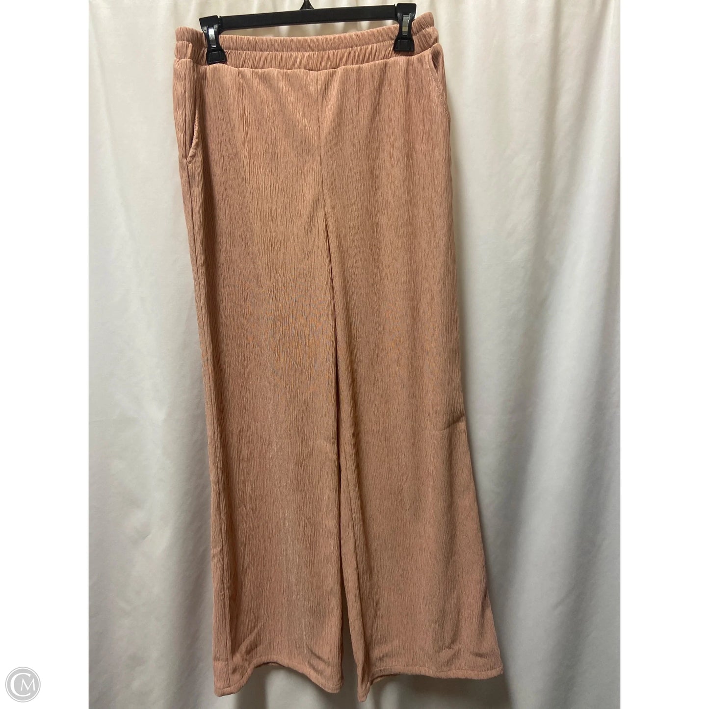 Pants Set 2pc By Chicme In Pink, Size: M