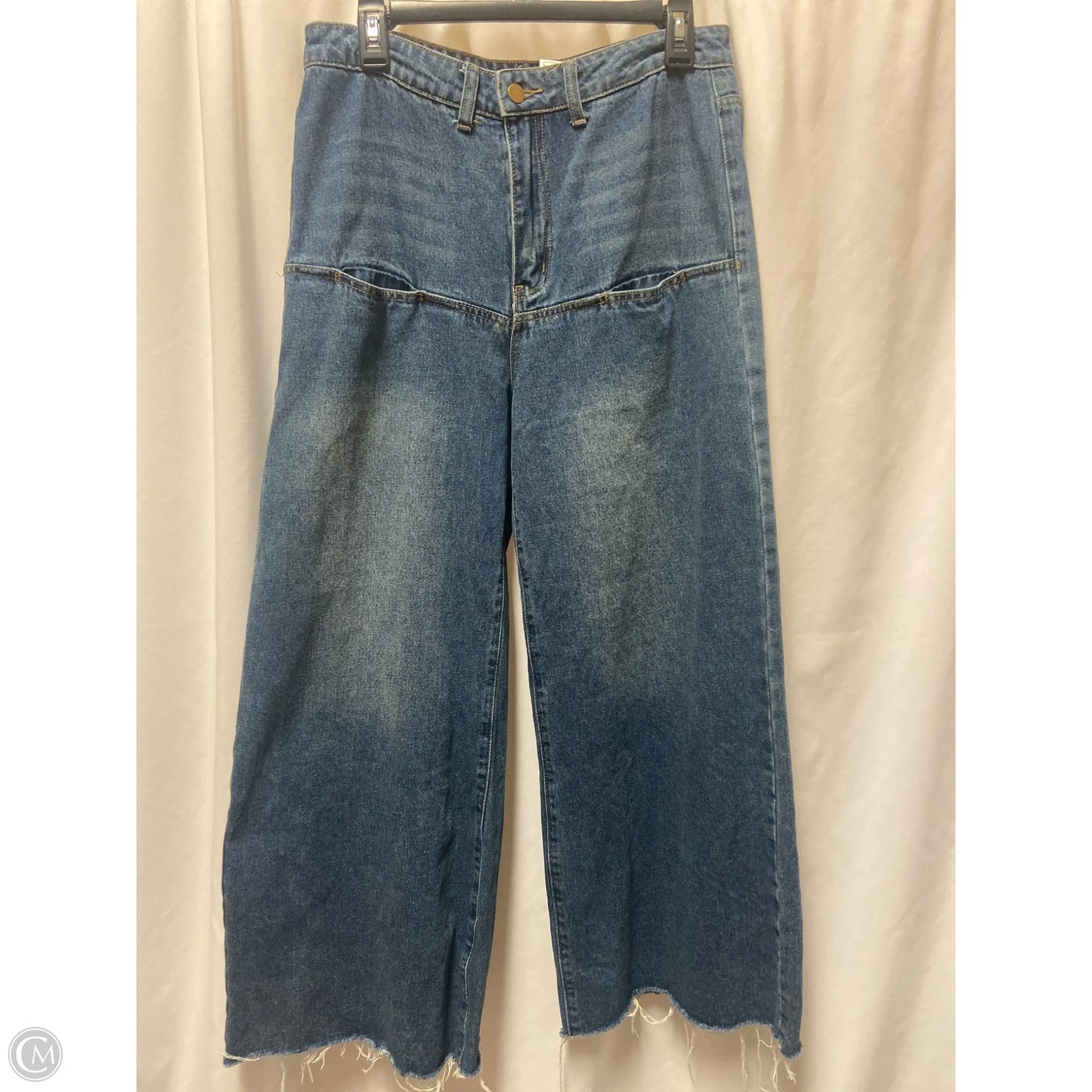Pants Set 2pc By Dazy In Blue Denim, Size: Xl