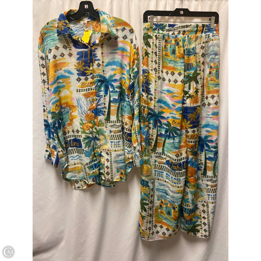 Swimsuit 2pc By Clothes Mentor In Multi-colored, Size: M