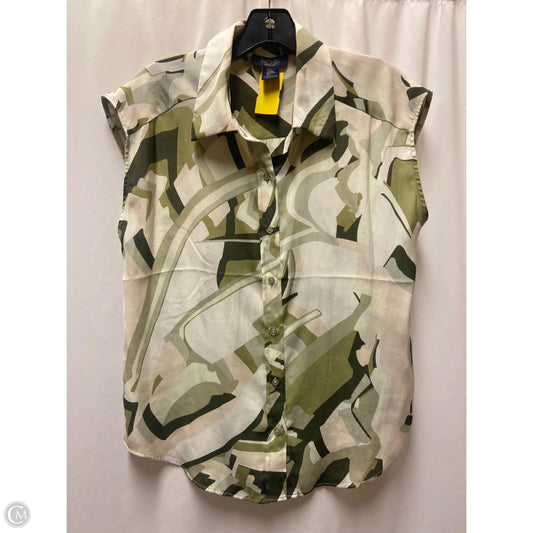 Top Sleeveless By Rachel Roy In Green, Size: S