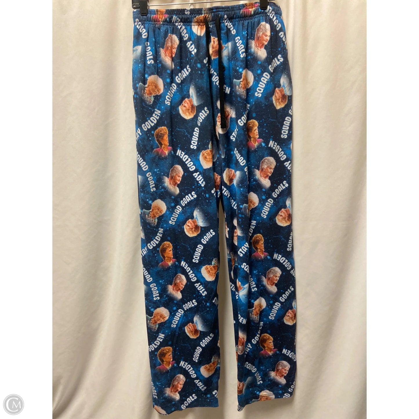 Pajama Pants By Clothes Mentor In Blue, Size: L