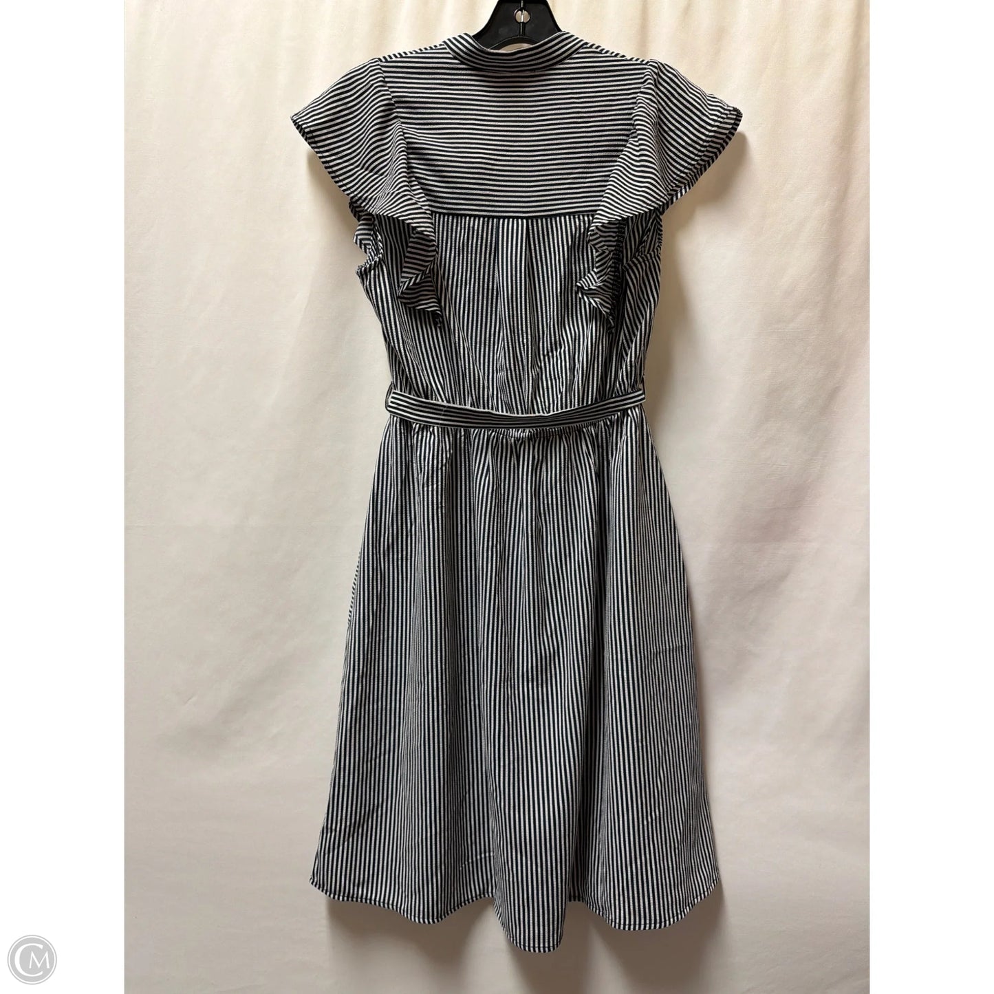 Dress Casual Midi By Monteau In Navy, Size: L