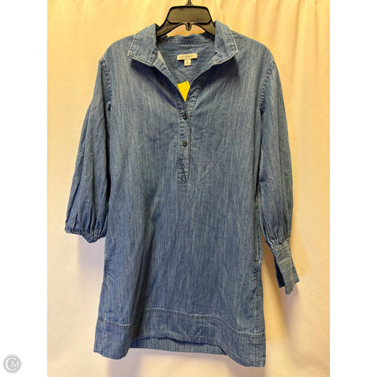 Dress Casual Midi By Free Assembly In Blue Denim, Size: Xs