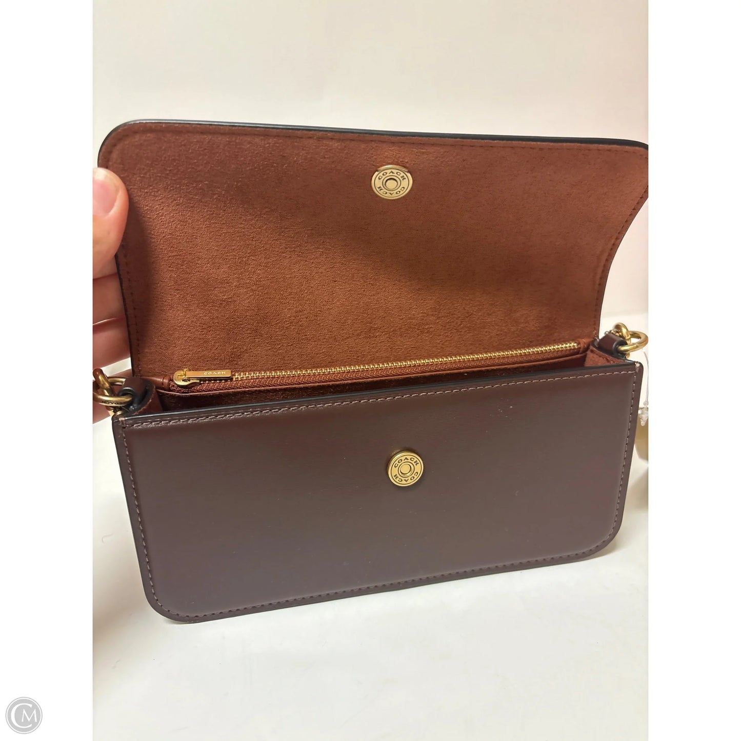 Handbag Designer By Coach, Size: Small