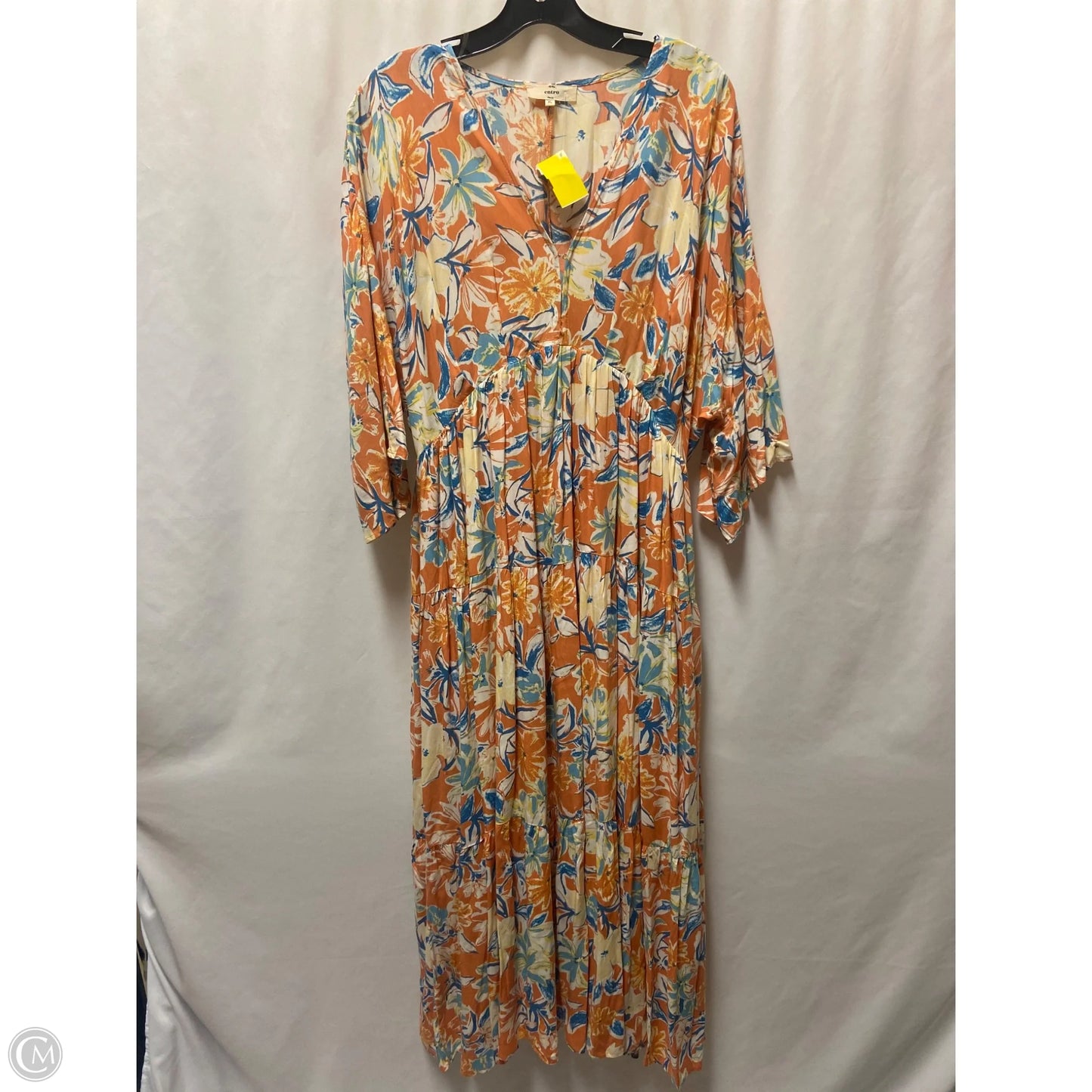 Dress Casual Maxi By Entro In Peach, Size: Xl