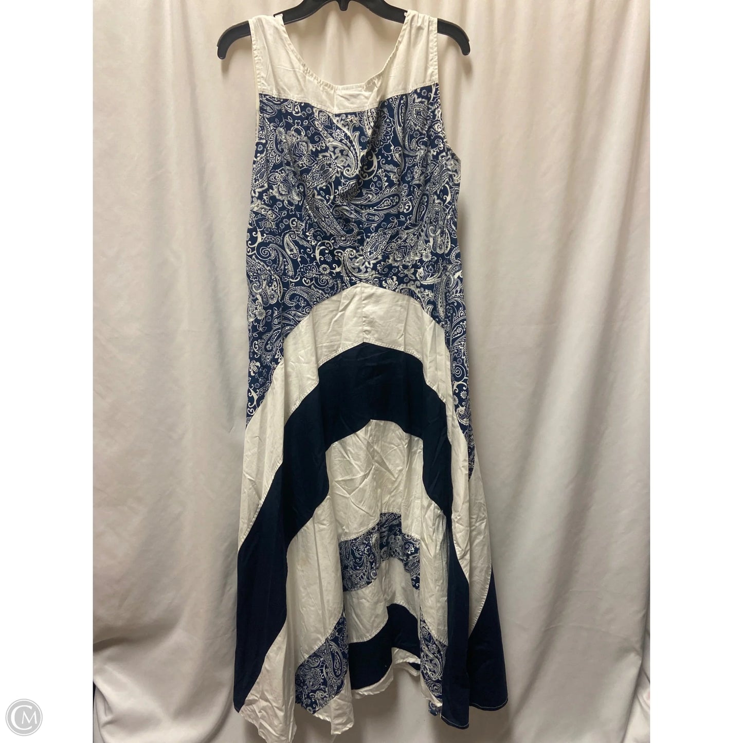 Dress Casual Maxi By Eshakti In Navy, Size: 2x