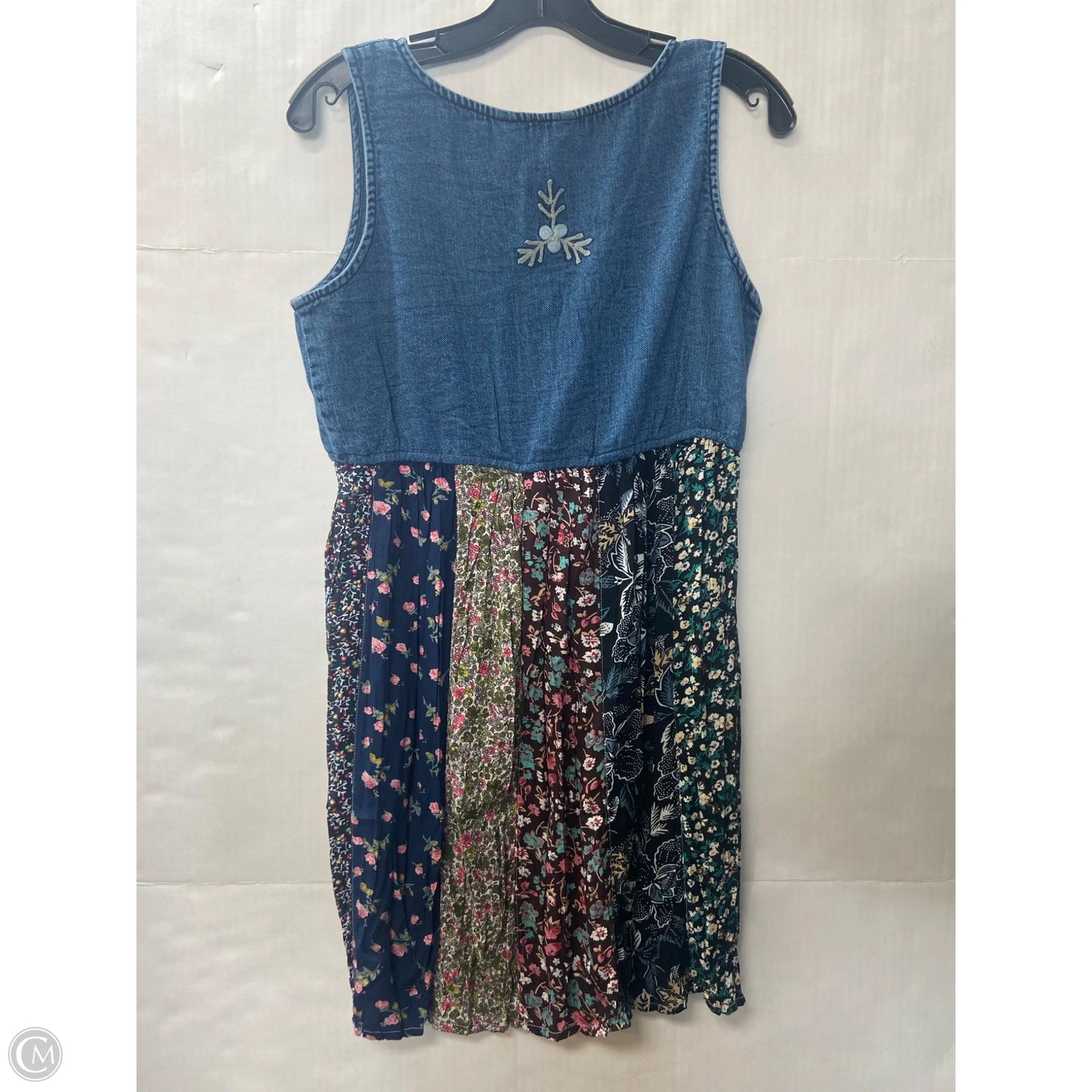Dress Casual Midi By Clothes Mentor In Blue, Size: M