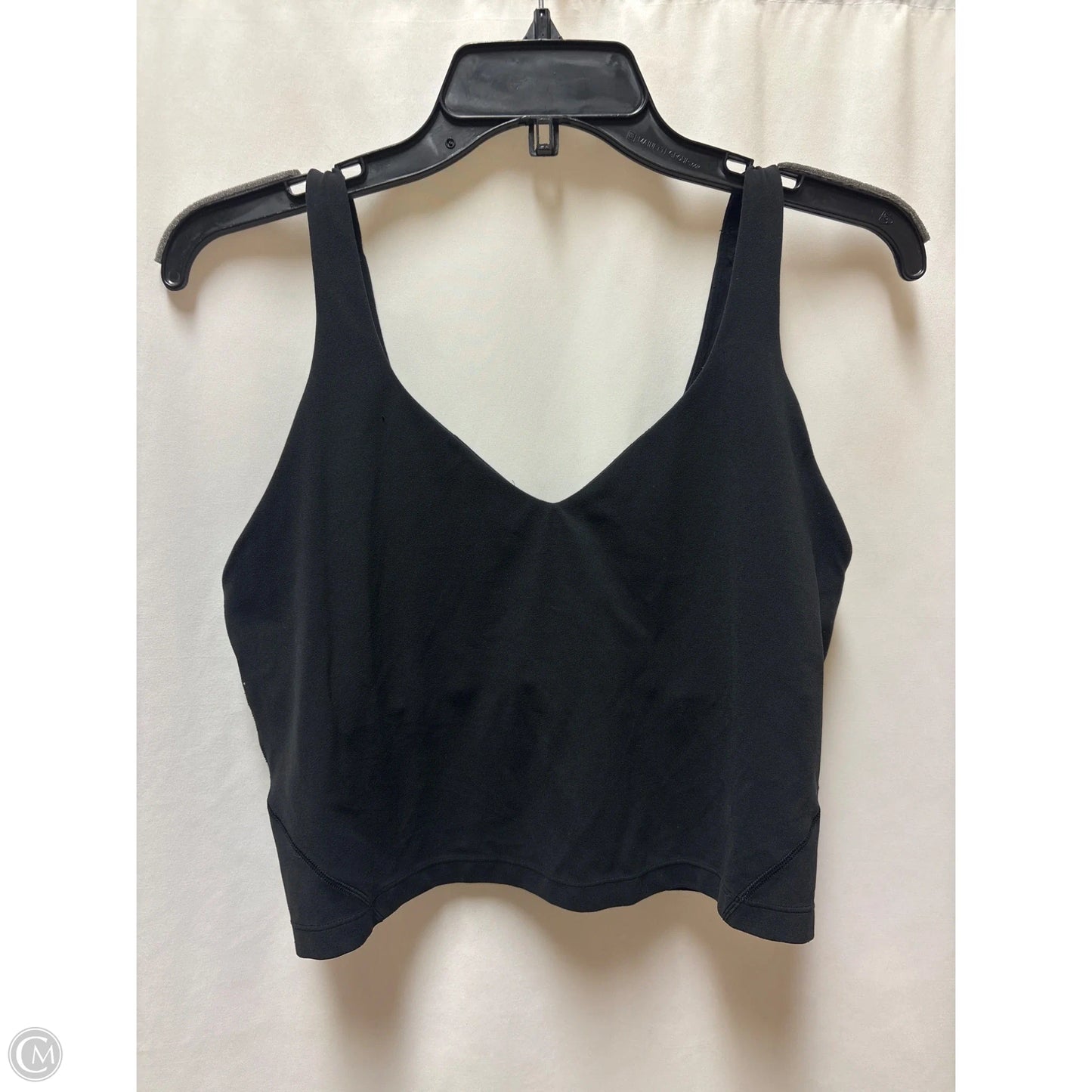 Athletic Bra By Lululemon In Black, Size: 12