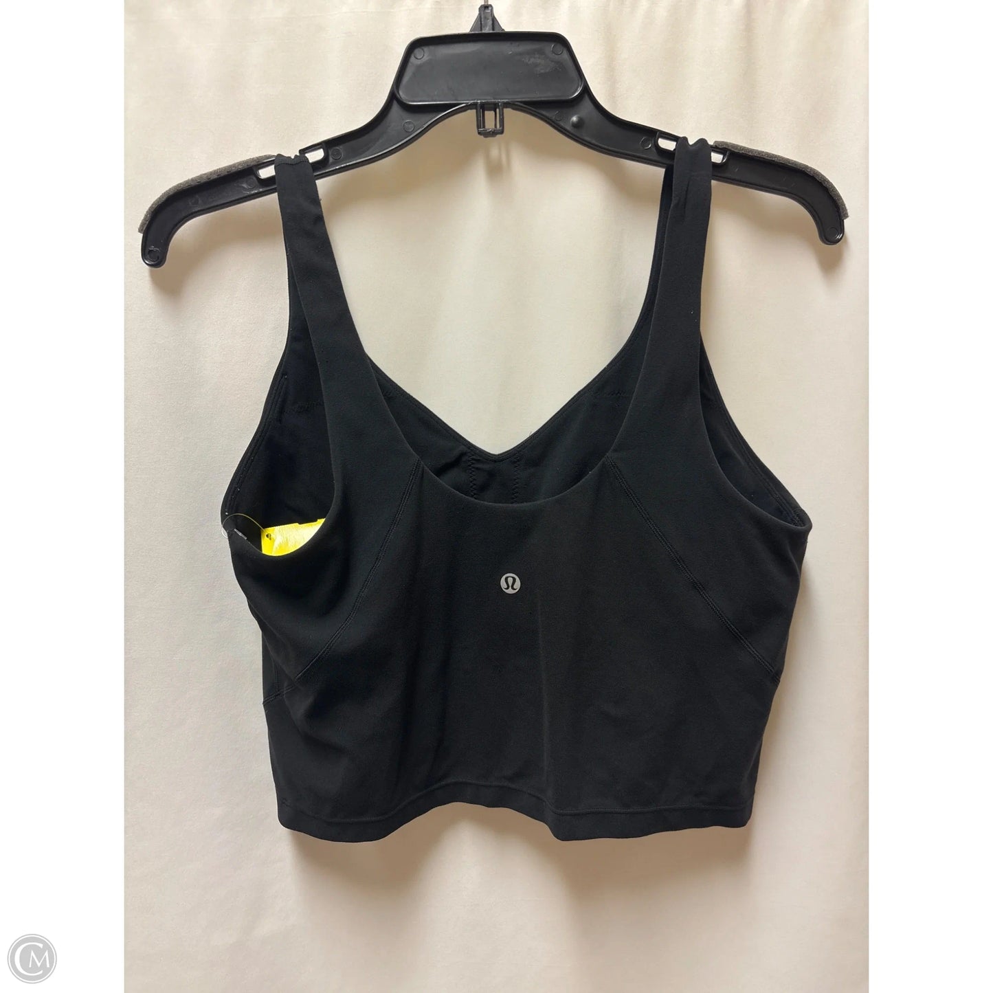 Athletic Bra By Lululemon In Black, Size: 12