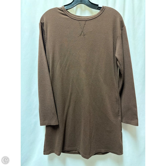 Dress Casual Short By Francesca’s In Brown, Size: S