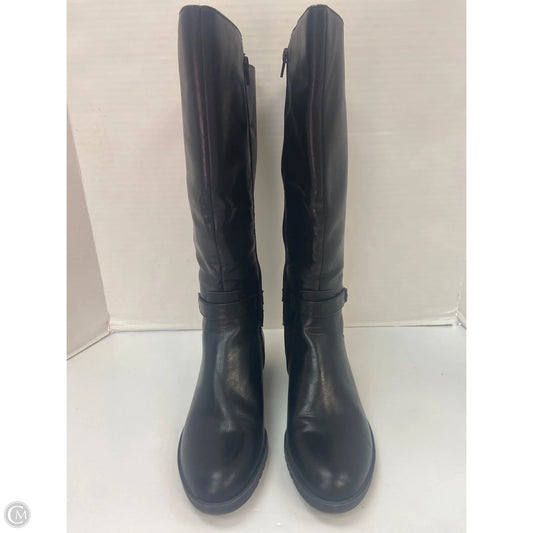 Boots Ankle Flats By Kim Rogers In Black, Size: 8