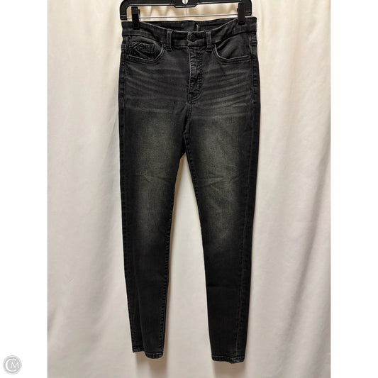 Jeans Skinny By Buckle Black In Black Denim, Size: 2