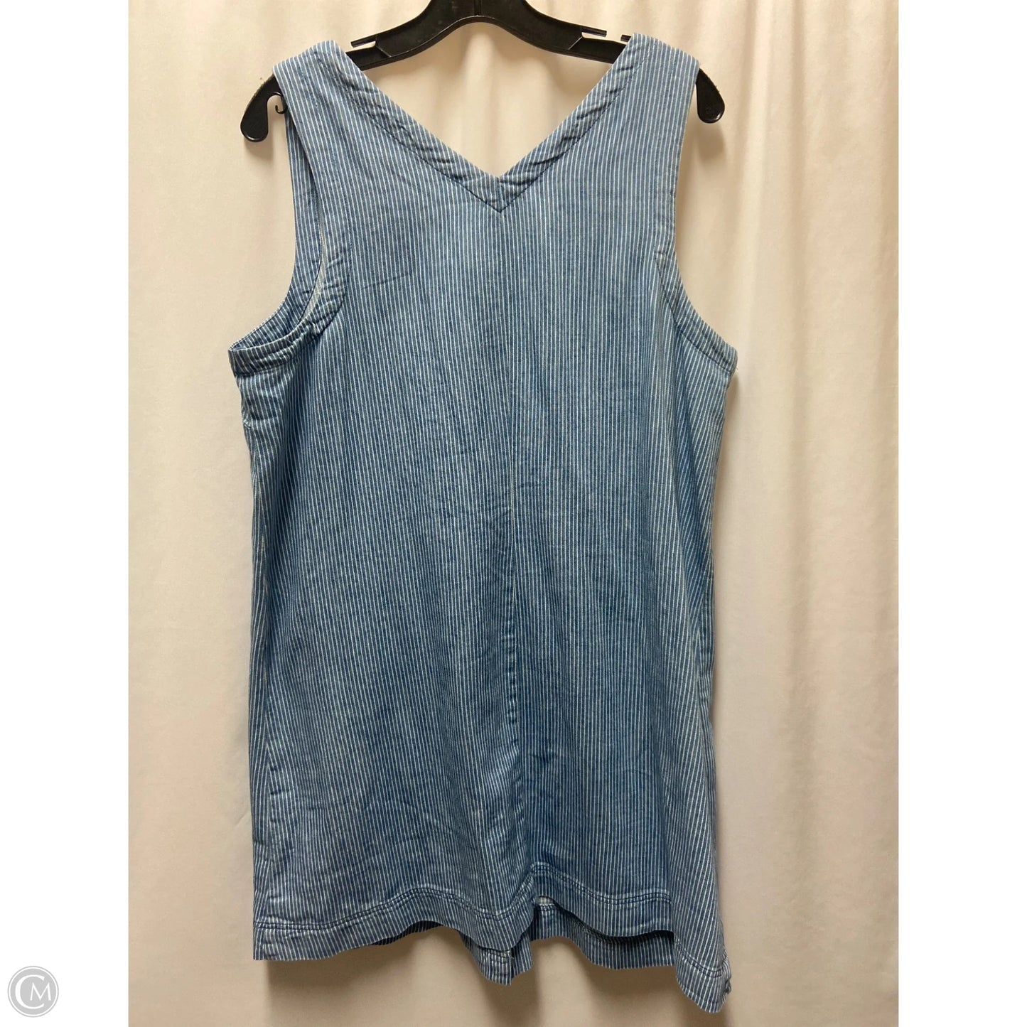 Dress Casual Midi By Old Navy In Blue, Size: L