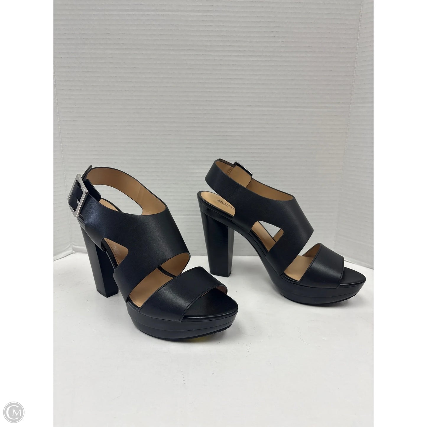 Shoes Heels Block By Michael By Michael Kors In Black, Size: 10