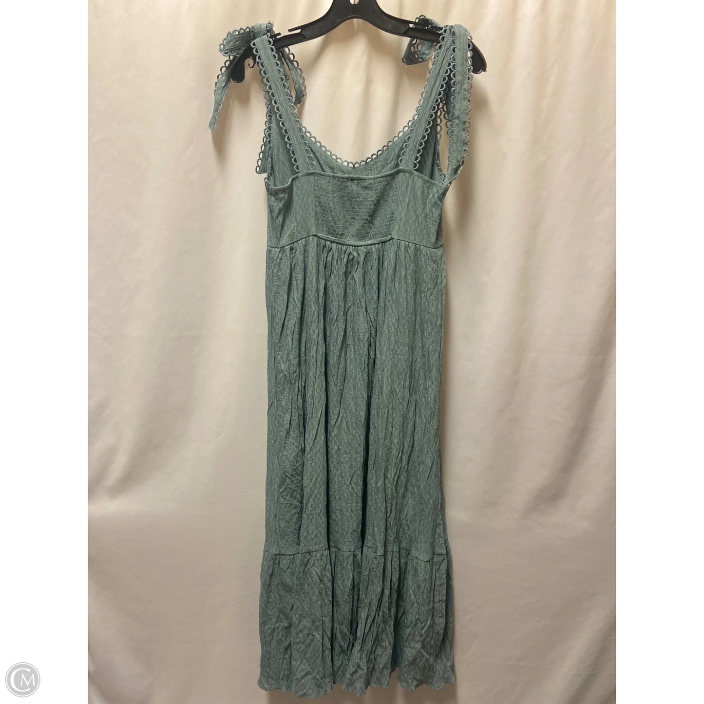 Dress Casual Maxi By Mine In Green, Size: L