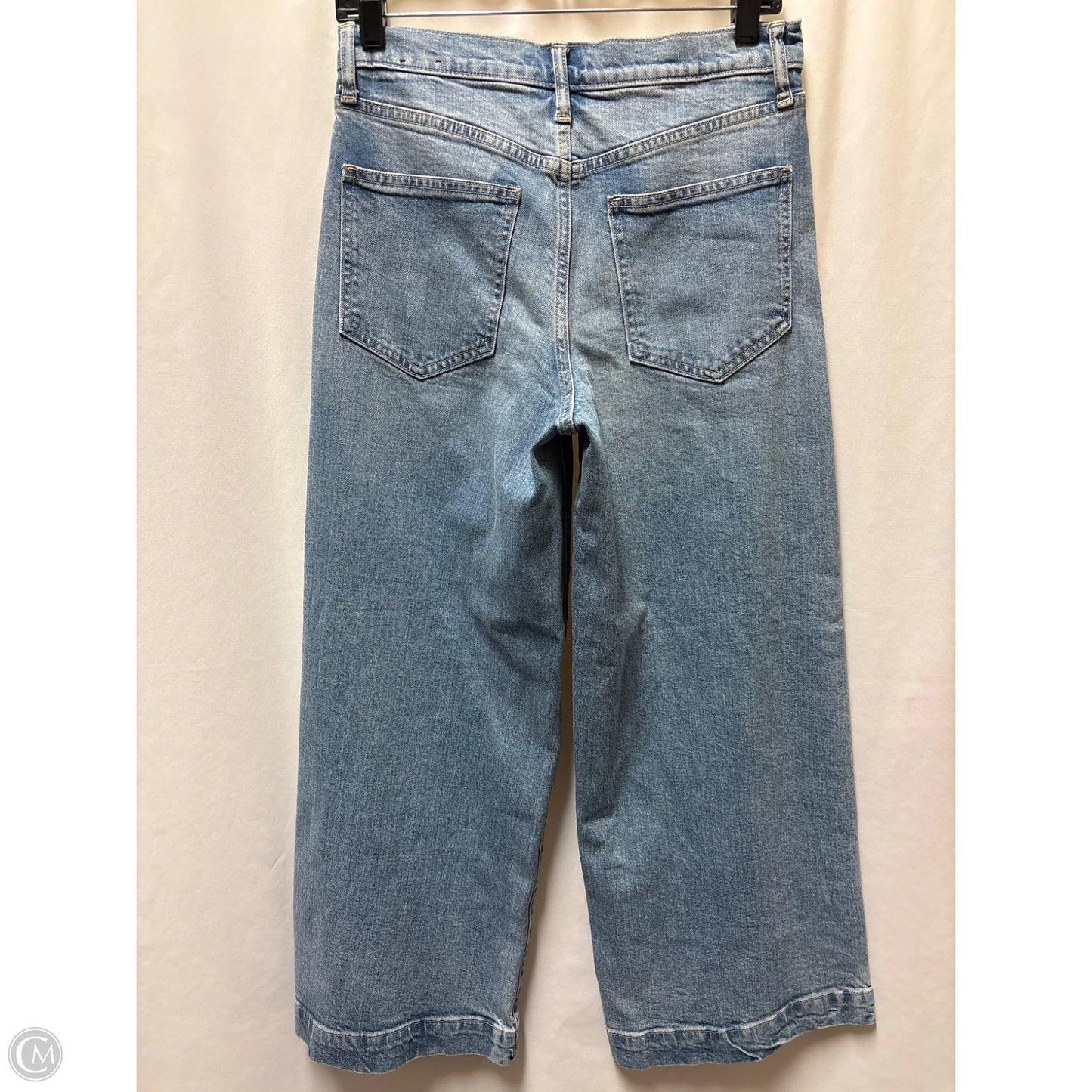 Jeans Straight By Gap In Blue Denim, Size: 6
