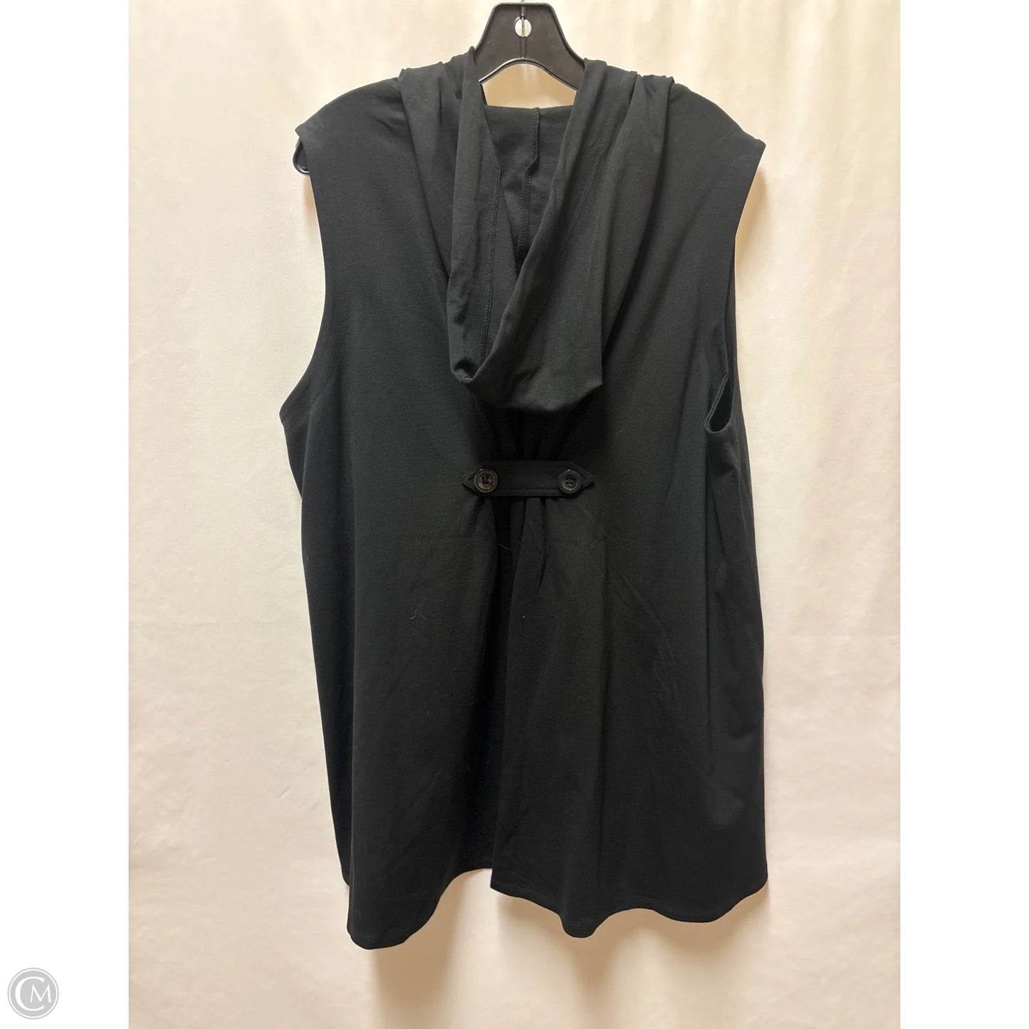 Dress Casual Midi By Christian Siriano In Black, Size: 1x